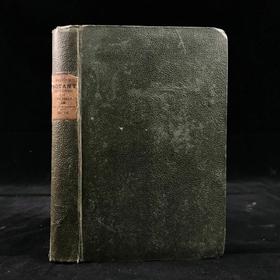 1835年 英国植物志 28幅套色版画插图 漆布精装36开