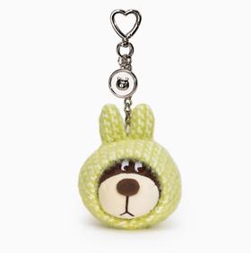 小熊汉斯兔头汉斯绿挂件