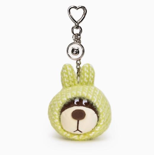 小熊汉斯兔头汉斯绿挂件 商品图0