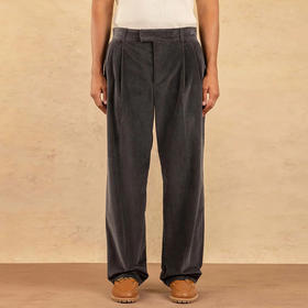 Drole De Monsieur Le Pantalon Golfeur 复古灯芯绒修身长裤