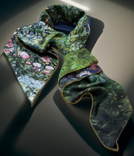 优品堂【雍容华贵3】薯筤染110重磅双面绫罗绸缎之“绫”方巾 商品图6