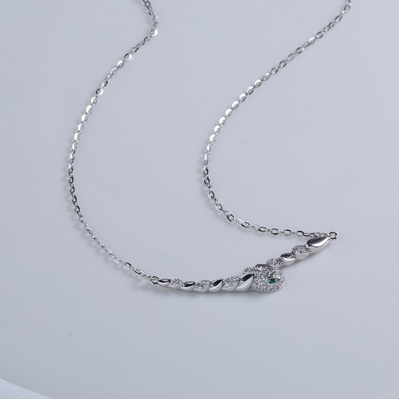 【宏艺珠宝】灵蛇魅影·银s925项链