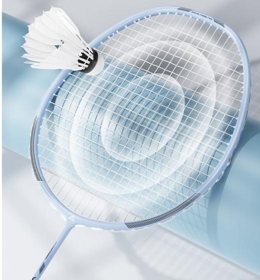 匹克羽毛球拍钛合金耐打成人学生训练比赛拍羽毛球3U单拍VT-180浅蓝 100090110885 商品图0