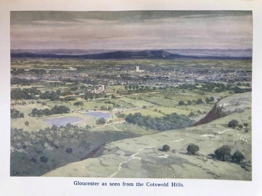 约20世纪早期 宝宝地理志 20幅彩色插图 漆布精装18开 商品图7