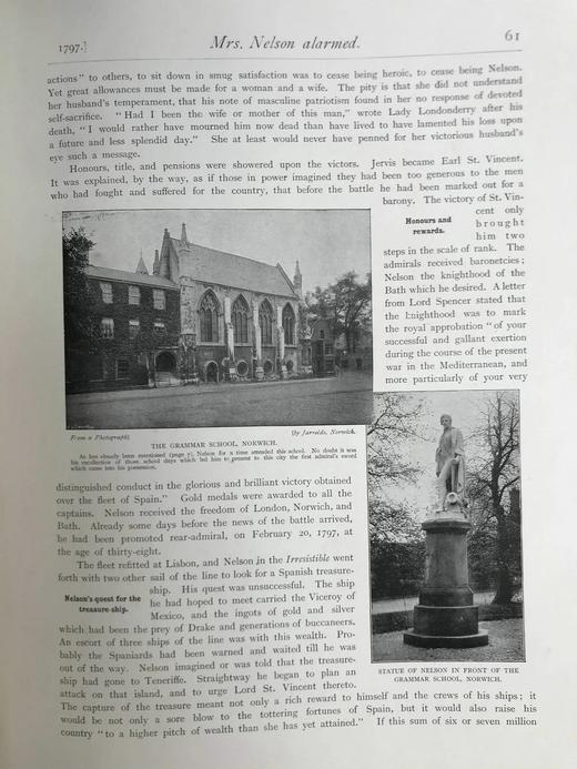 约20世纪早期 纳尔逊与他的时代 数百幅插图 真皮精装大16开 商品图9