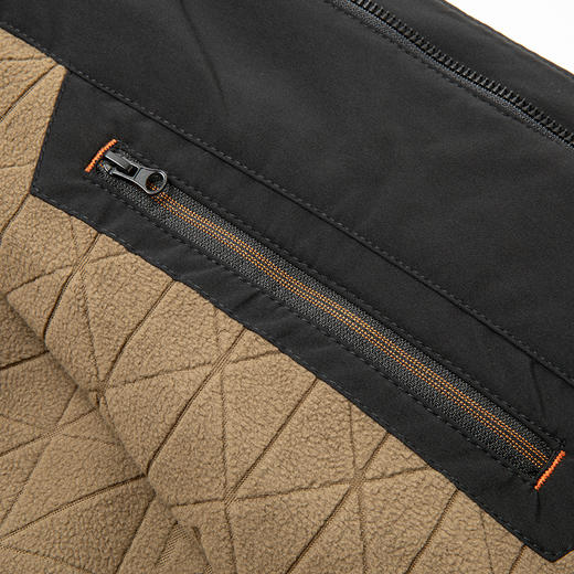 【可拆卸帽】【新款DKP】大依优型大码加绒棉衣连帽夹克棉服休闲胖子大码男休闲宽松加肥加大上衣冬季外套 商品图7