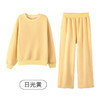 I'd爱帝米粒绒厚款居家服男女同款休闲圆领双面磨毛套装 商品缩略图5