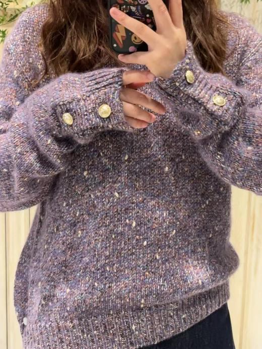 【门店同款】ENJOY冬季进口纱线韩版套头毛衣 155518091 商品图3