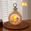 【圣诞节装饰】复古手提LED小夜灯 家用桌面氛围感场景布置小油灯摆件 商品缩略图6