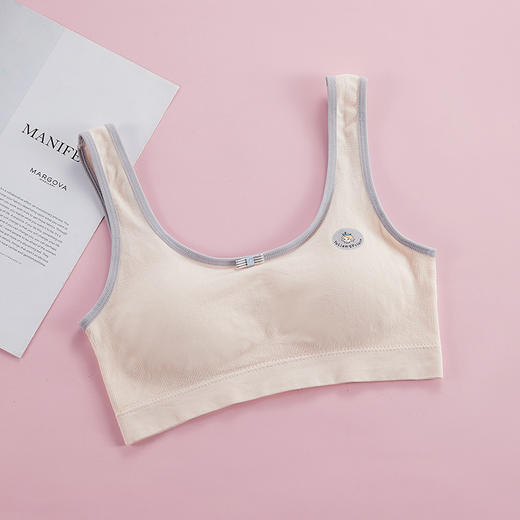 【买一送一！】少女文胸发育期女孩小背心 学生内衣女 初中生运动女童内衣12-16岁-QQ 商品图7