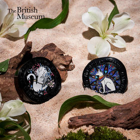 大英博物馆 盖亚·安德森猫系列便携固体香膏  埃及檀香 天鹅幽兰