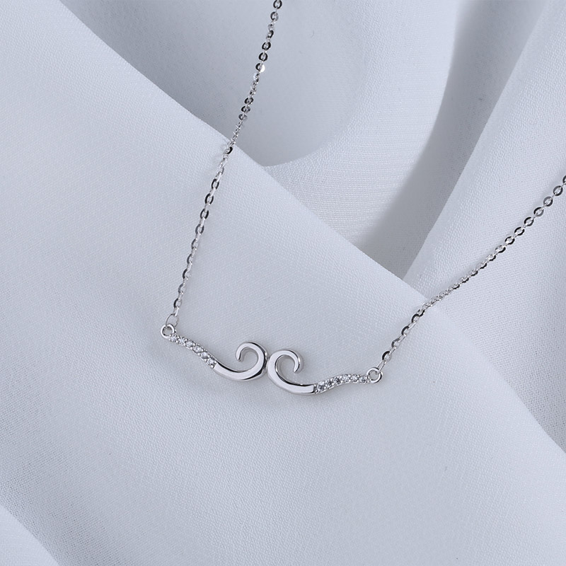 【宏艺珠宝】禅意金箍链·银s925项链