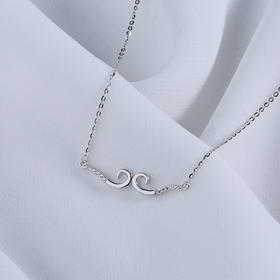 【宏艺珠宝】禅意金箍链·银s925项链