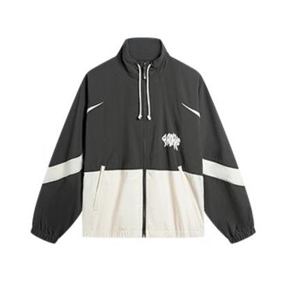 李宁反伍BADFIVE男子抗菌防晒风衣24秋季宽松无帽运动风衣AFDU419 商品图7