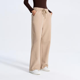 零意义 meanil 女士纹理针织休闲裤