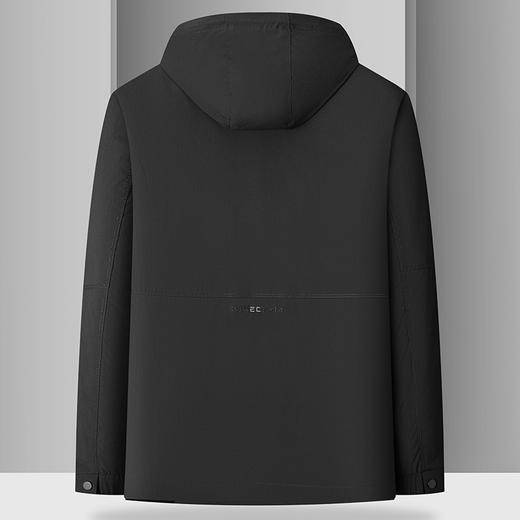 【可拆卸帽】【新款DKP】大依优型大码加绒棉衣连帽夹克棉服休闲胖子大码男休闲宽松加肥加大上衣冬季外套 商品图3