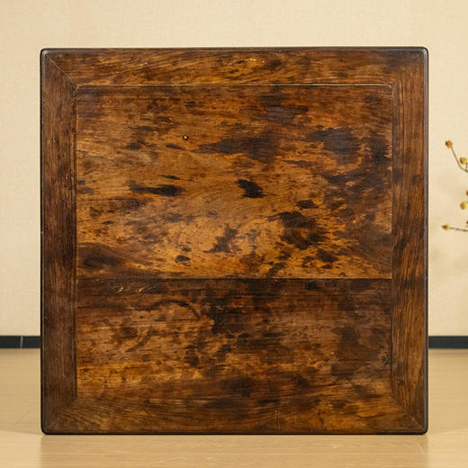 清 红木攒牙子如意卡子花四面平方桌 商品图2