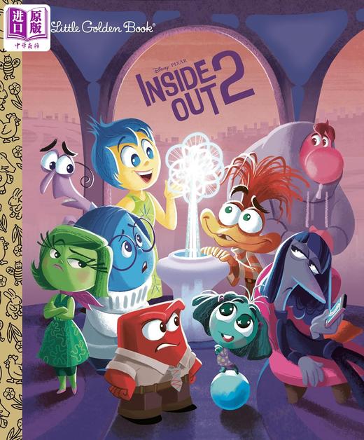 预售 【中商原版】迪士尼头脑特工队2 Disney Inside Out 2系列共3册 英文原版进口 儿童卡通动画绘本故事 莱利的全新冒险 感受情绪 商品图2