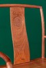 红桥红  家具严选  缅甸花梨（大果紫檀）【宝蕴楼扇形 南官帽椅】 商品缩略图4