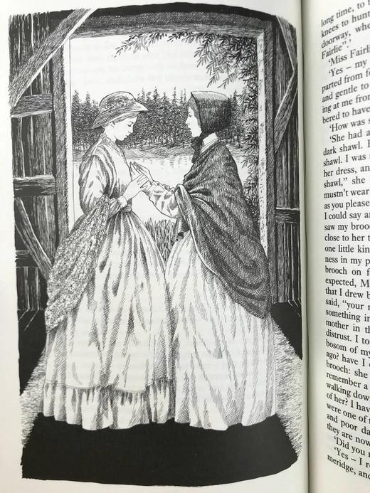 威尔基·柯林斯《白衣女人》 12幅插图 精装16开带书匣 商品图10