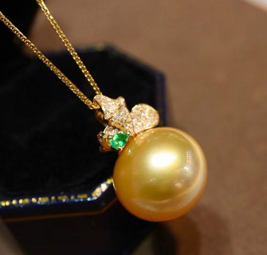 16.3mm金珠吊坠 商品图1