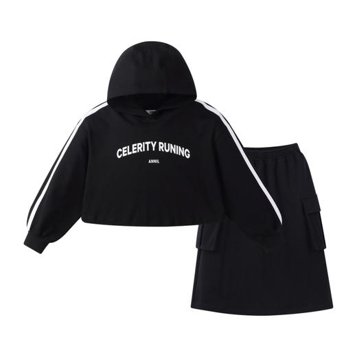 女童运动风针织套装新款安奈儿童装实体店同款AG431585 商品图6