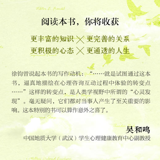 心理咨询师的部落传说 徐钧著心理咨询心理学书籍弗洛伊德精神分析荣格红书 商品图3