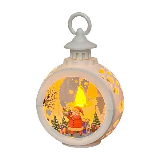 【圣诞节装饰】复古手提LED小夜灯 家用桌面氛围感场景布置小油灯摆件 商品图4