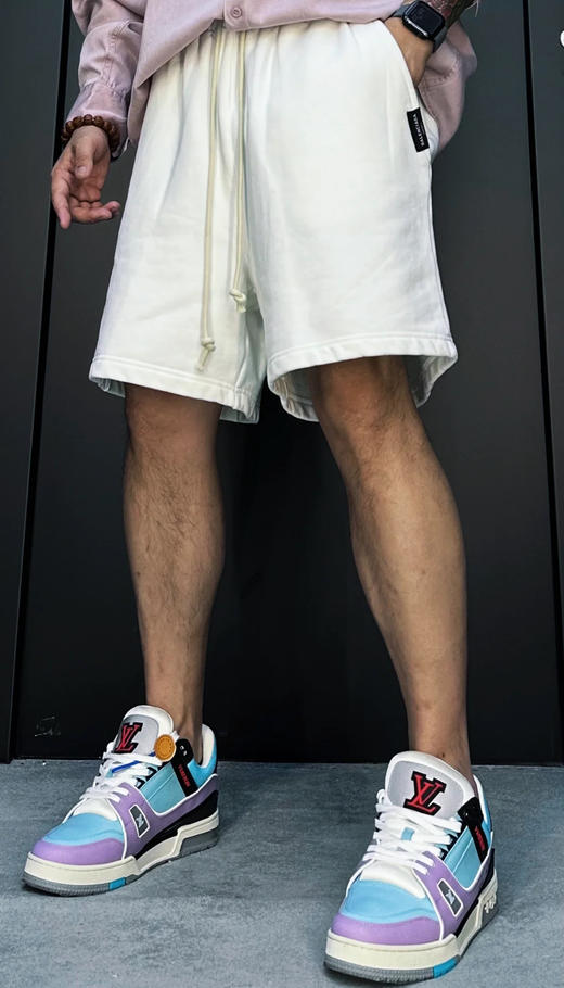 LouIs VUITTON Trainer 皮革 系带 低帮 时尚板鞋（HC） 商品图6