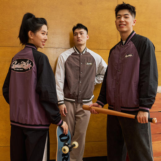 LUSHISILUSHISI旷野星辰主题薄款棒球服 商品图0