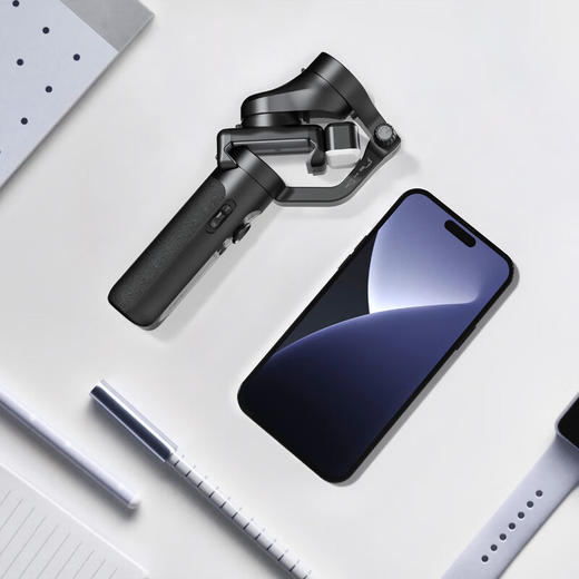 浩瀚卓越  iSteady XE Kit 磁吸补光三轴手机稳定器 商品图4