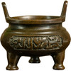 清 铜冲耳三足香炉 商品缩略图5