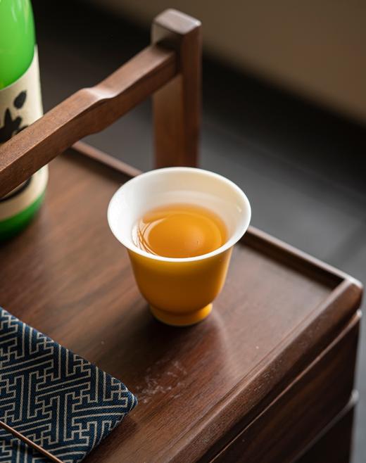 单色釉铃铛杯 铃铛造型 轻巧 缤纷色彩 装点茶席 商品图4