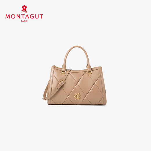 法国梦特娇轻奢羊皮时尚手提新款高级斜挎包吉祥杀手包 商品图1