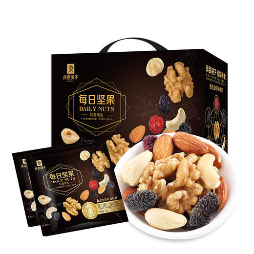 轻奢黑金每日坚果750g 商品图3