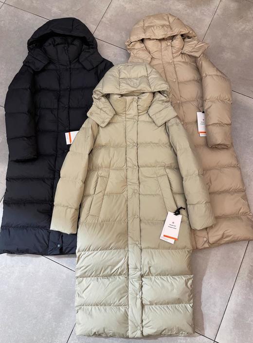 2024秋冬新款lulu家九格长款羽绒服鹅绒（UY*SS） 商品图9