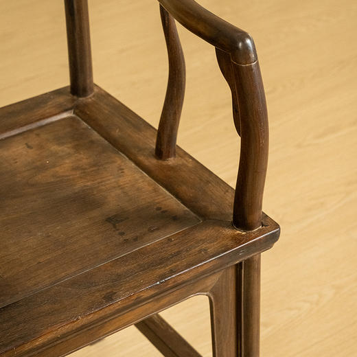 清 红木大南官帽椅 商品图4