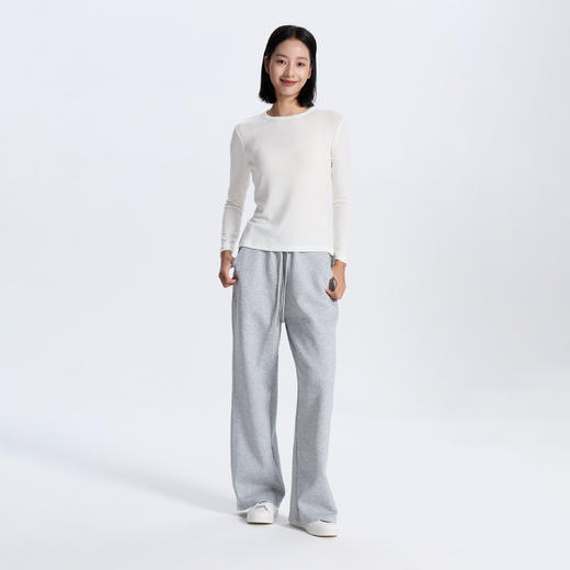 零意义 meanil 女士纹理针织休闲裤 商品图3