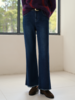 冬日暖脚裤特绒亲肤微喇牛仔裤FCE4JEN147 商品缩略图0