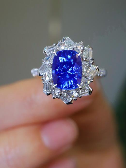 2.59ct蓝宝石戒指 商品图2