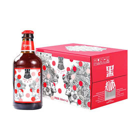 MM 山姆 黑狮 485玫瑰红果汁型啤酒 330ml*12