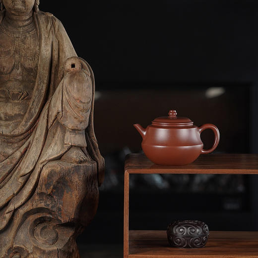 龙德堂陶艺 徐飞制《见素》原矿底槽清 350cc 库存请咨询客服 商品图0