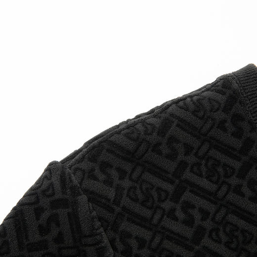 【加绒】【新款DPS】大依优型大码男装加绒圆领卫衣打底T恤套头纯色上衣男士胖子 商品图8