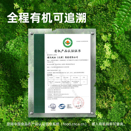 海天有机蚝油鲜露600g 严选有机蚝 简单0添加 商品图1