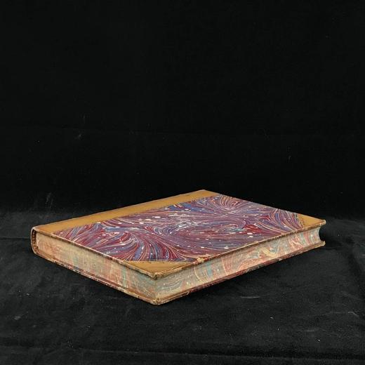 约19世纪后期 狄更斯《小多丽特》 58幅插图 真皮精装16开 商品图1