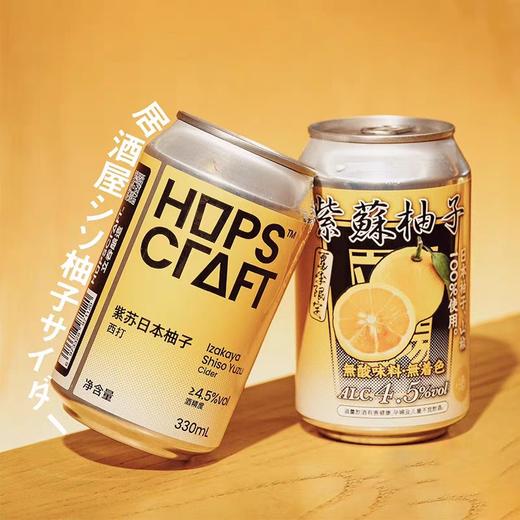 立吞 紫苏日本柚子 330ml 商品图0