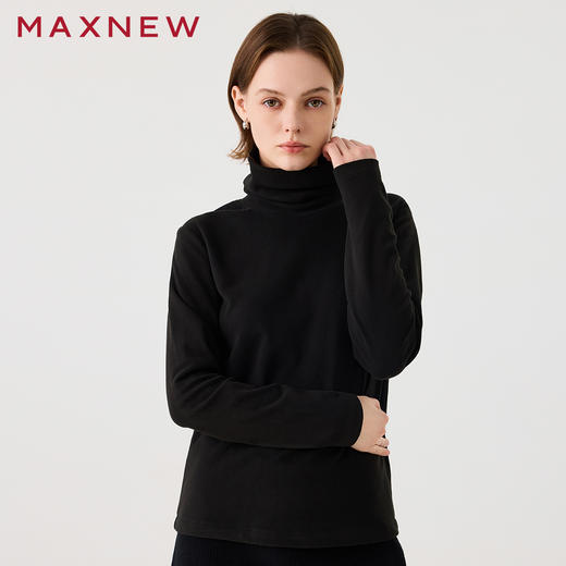 【T恤】高领云朵棉长袖T恤1N4222203 商品图0