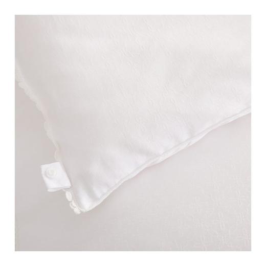 多喜爱 蚕丝春秋被--臻享纯蚕丝春秋被（芷汐-白/芷汐-粉） 商品图4