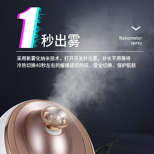 MKS美克斯冷热香薰蒸脸器NV8385 商品图4