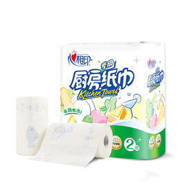 心相印 2粒装75节印花厨房纸巾